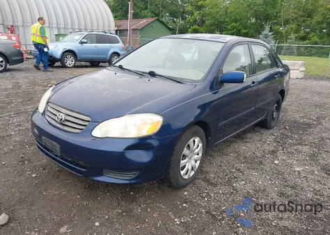 2004 Toyota Corolla Le from USA, damaged, VIN 2T1BR32E04C261861